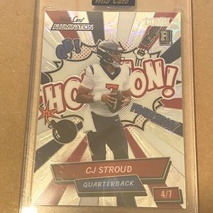 CJ Stroud RC wildcard Huston 4/7 Texans AC-CS